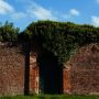 bricks-wall-garden-door