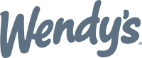 Wendy's logo in monochrome
